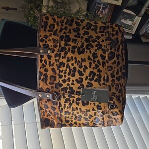 Myra Bag Clinch Leather Hair On Bag